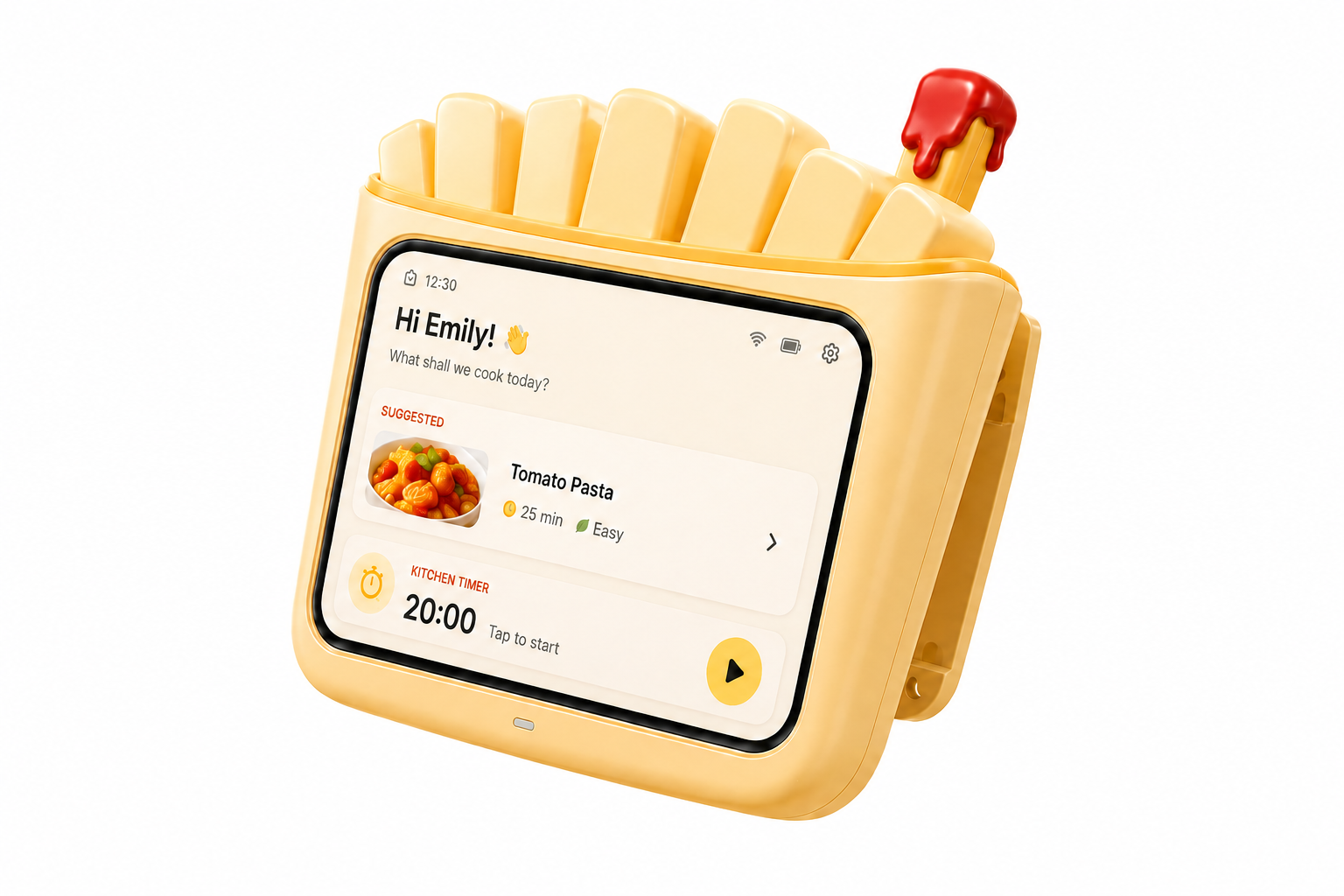 FreshMate 四十五度悬浮产品视角