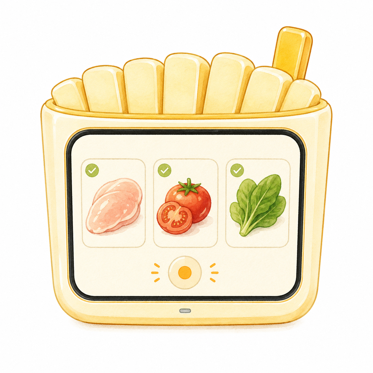 食材被记录进 FreshMate