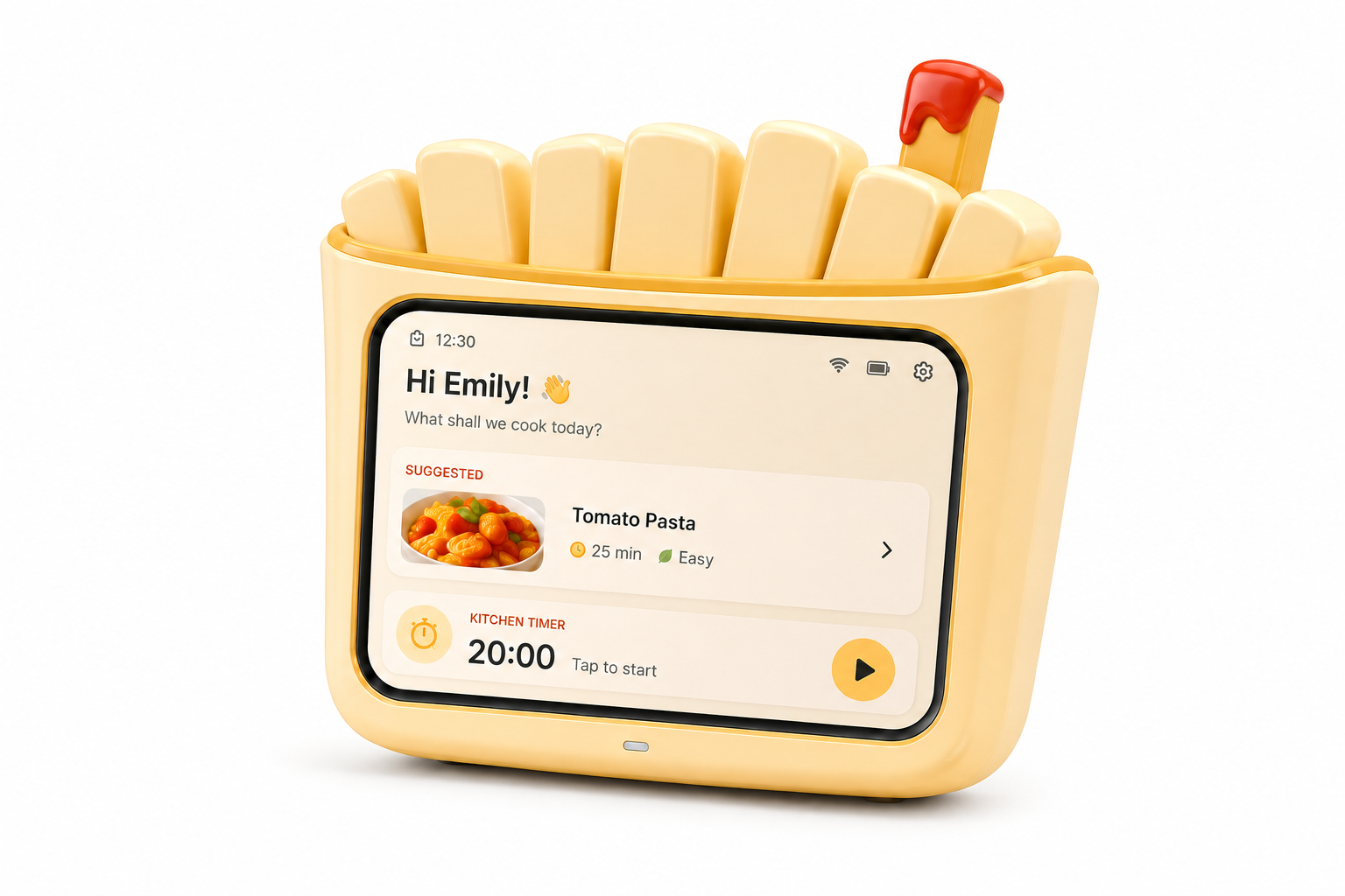 FreshMate 产品正面三分之四视角